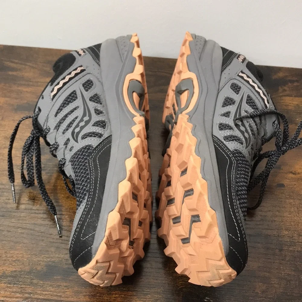 Saucony Excursion Trail 12 Womens Ourdoor Running Sneakers Size 9 - Picture 9 of 13